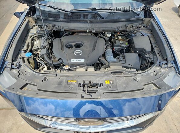 JM3TCACY3L0408421 2020 MAZDA CX-9 Blue Engine compartment view