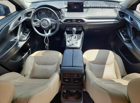 JM3TCACY3L0408421 2020 MAZDA CX-9 Blue Dashboard view