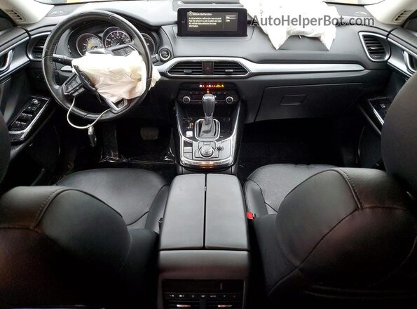 JM3TCACY4M0503250 2021 MAZDA CX-9 Gray Widok deski rozdzielczej