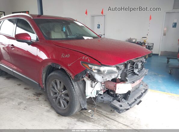 JM3TCACY4M0526477 2021 MAZDA CX-9 Maroon Widok z przodu