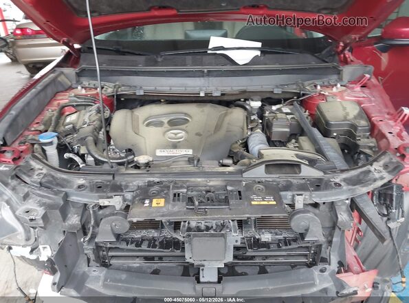 JM3TCACY4M0526477 2021 MAZDA CX-9 Maroon Widok z tyłu