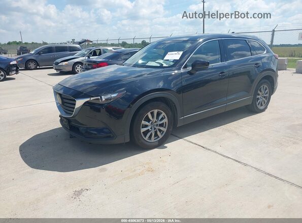 JM3TCACY5J0201672 2018 MAZDA CX-9 Черный Передняя левая четверть