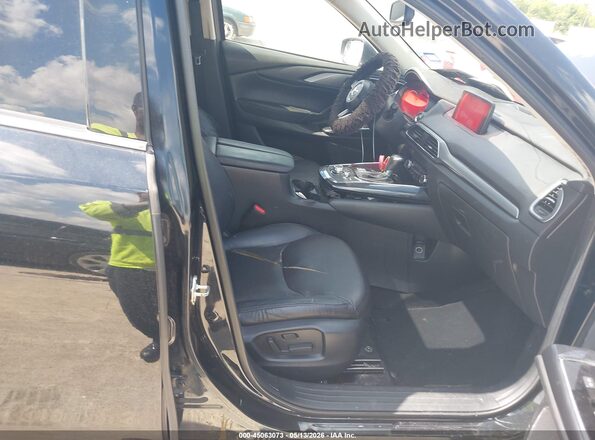JM3TCACY5J0201672 2018 MAZDA CX-9 Черный Вид салона спереди