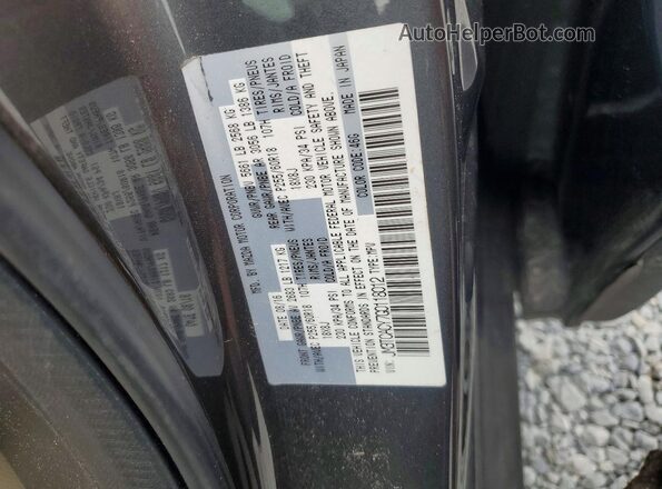 JM3TCACY7G0118012 2016 MAZDA CX-9 Gray Widok naklejki z numerem VIN