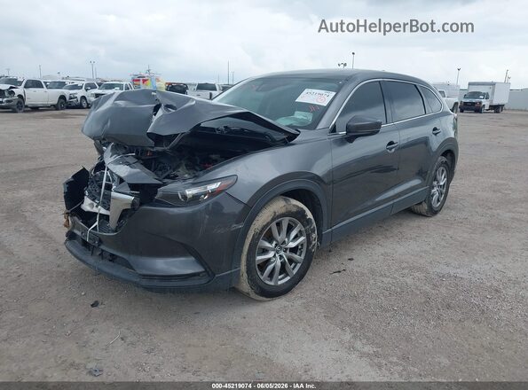 JM3TCACY8H0137055 2017 MAZDA CX-9 Gray წინა მარცხენა ხედი სამი მეოთხედიდან