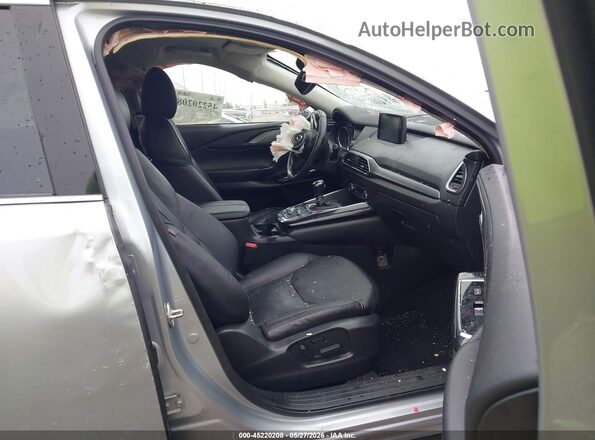 JM3TCACY9J0224615 2018 MAZDA CX-9 Silver Widok wnętrza z przodu