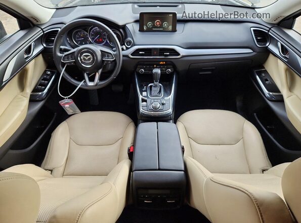 JM3TCACY9K0308726 2019 MAZDA CX-9 Серый Вид панели приборов