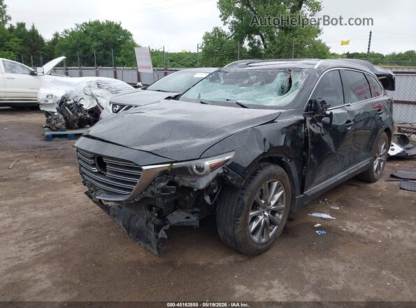 JM3TCADY2J0201076 2018 MAZDA CX-9 Black Առջևի ձախ երեք քառորդ տեսարան