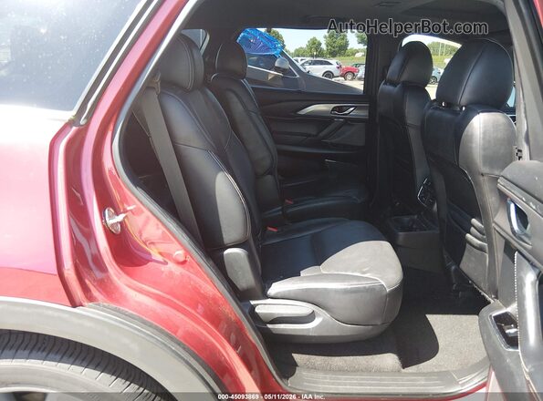 JM3TCADY2L0405198 2020 MAZDA CX-9 Red Vista de la etiqueta del VIN