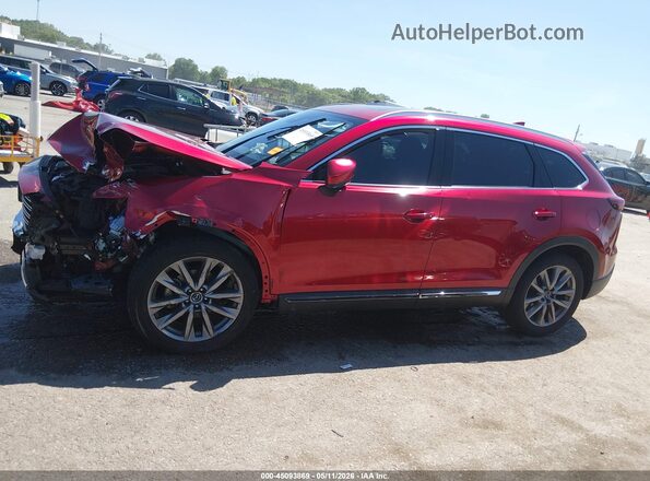 JM3TCADY2L0405198 2020 MAZDA CX-9 Red Vista interior de 360 grados