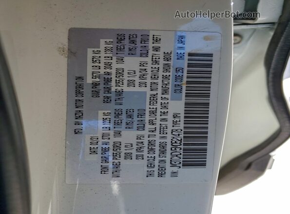 JM3TCADY5M0521478 2021 MAZDA CX-9 White Vista interior de 360 grados