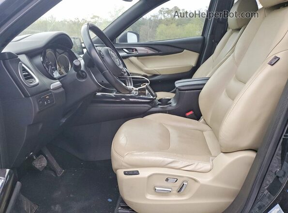 JM3TCADY6J0233836 2018 MAZDA CX-9 Gray Widok wnętrza z przodu