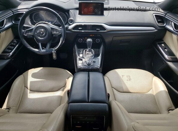 JM3TCADY7H0135229 2017 MAZDA CX-9 White წინა პანელის ხედი