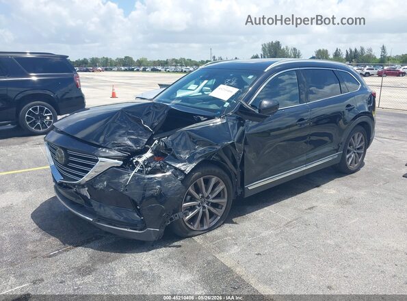 JM3TCADY7M0500387 2021 MAZDA CX-9 Black წინა მარცხენა ხედი სამი მეოთხედიდან