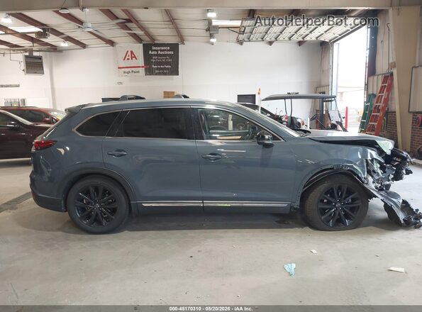 JM3TCADY7M0517643 2021 MAZDA CX-9 Gray Widok wnętrza z tyłu