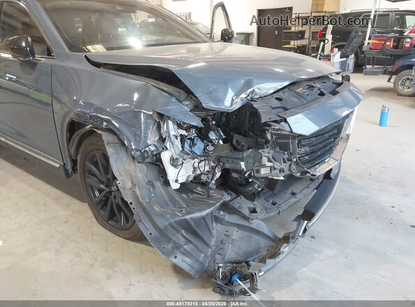 JM3TCADY7M0517643 2021 MAZDA CX-9 Gray Widok z przodu