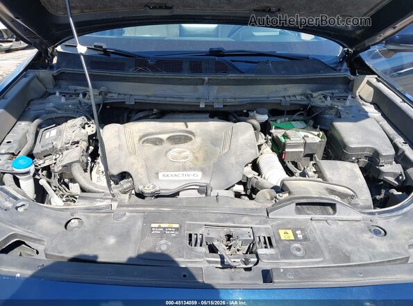 JM3TCADY8L0422233 2020 MAZDA CX-9 Dark Blue Rear view
