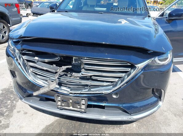 JM3TCADY8L0422233 2020 MAZDA CX-9 Dark Blue Front view