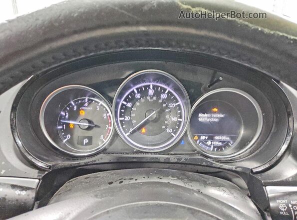 JM3TCADY9H0136723 2017 MAZDA CX-9 Gray Instrument cluster view