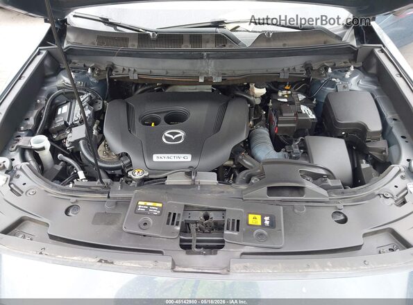 JM3TCADY9M0516669 2021 MAZDA CX-9 Blue Вид ззаду