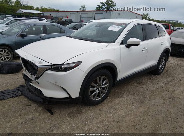 JM3TCBCY0J0217932 2018 MAZDA CX-9 White Передня ліва чверть