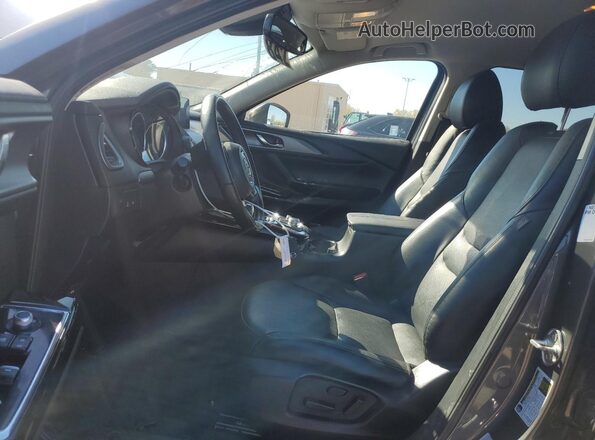 JM3TCBCY0N0606124 2022 MAZDA CX-9 Черный Вид салона спереди
