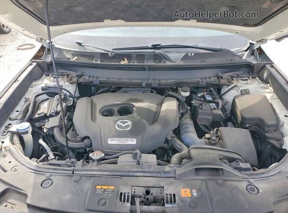 JM3TCBCY1M0521453 2021 MAZDA CX-9 White Вид підкапотного простору