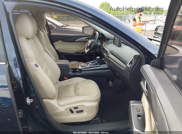 JM3TCBCY2K0308525 2019 MAZDA CX-9 Dark Blue წინა სალონის ხედი