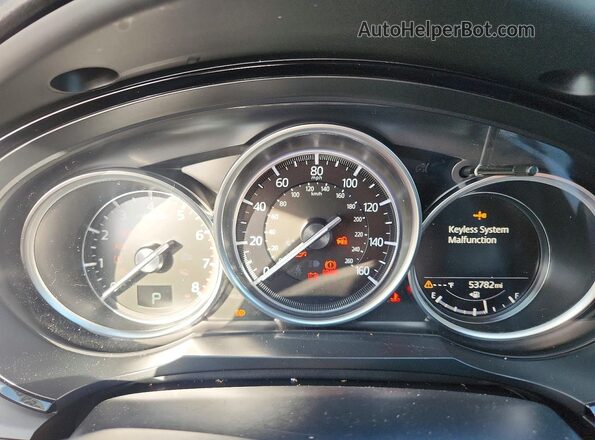 JM3TCBCY5M0538286 2021 MAZDA CX-9 White Widok zestawu wskaźników