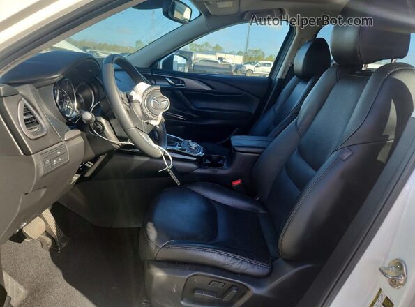 JM3TCBCY5M0538286 2021 MAZDA CX-9 White Widok wnętrza z przodu
