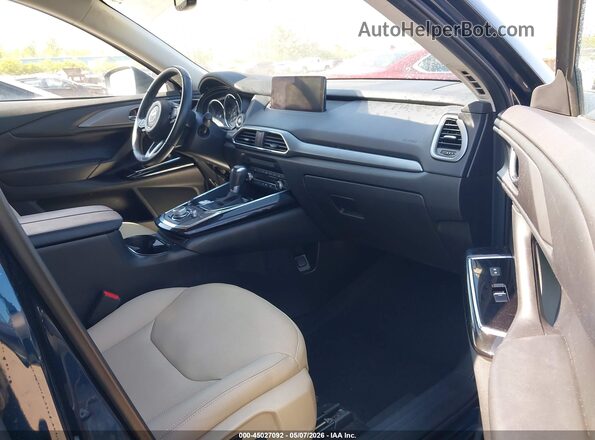 JM3TCBCY5N0606491 2022 MAZDA CX-9 Dark Blue Widok wnętrza z przodu