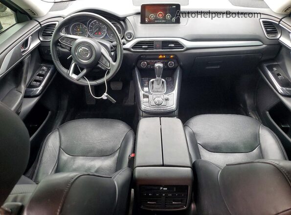 JM3TCBCY6J0213674 2018 MAZDA CX-9 Серебряный Вид панели приборов