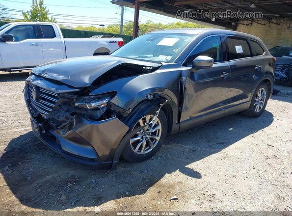 JM3TCBCY6K0319639 2019 MAZDA CX-9 Серый Передняя левая четверть