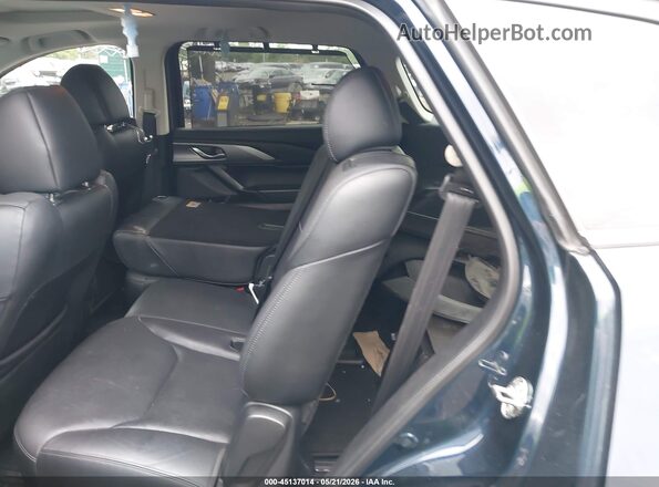 JM3TCBCY6K0334545 2019 MAZDA CX-9 Blue VIN კოდის სტიკერის ხედი
