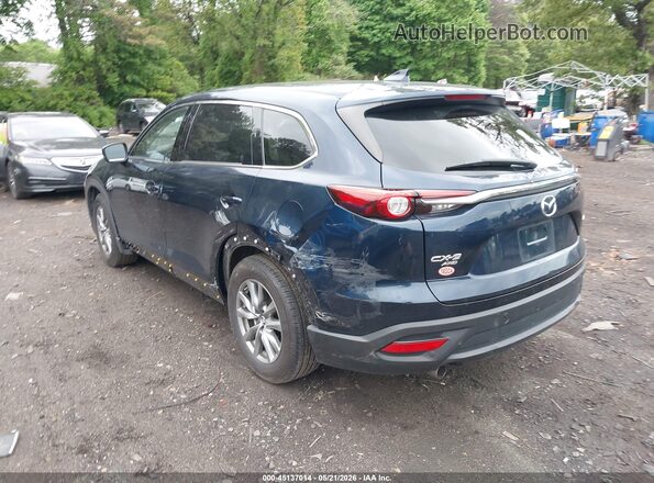 JM3TCBCY6K0334545 2019 MAZDA CX-9 Blue უკანა მარცხენა