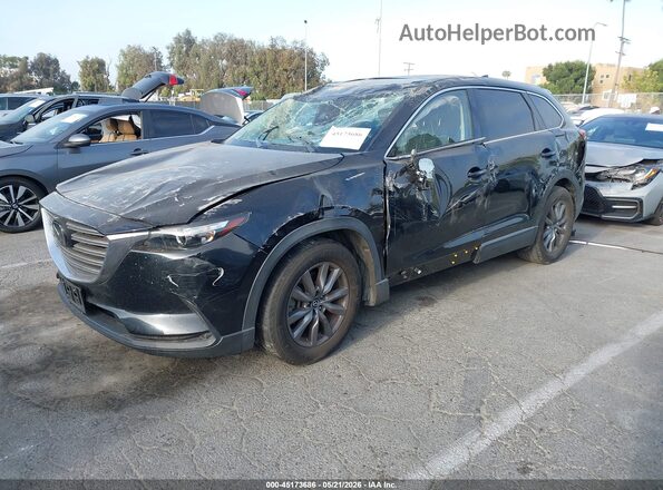 JM3TCBCY7P0636482 2023 MAZDA CX-9 Black წინა მარცხენა ხედი სამი მეოთხედიდან