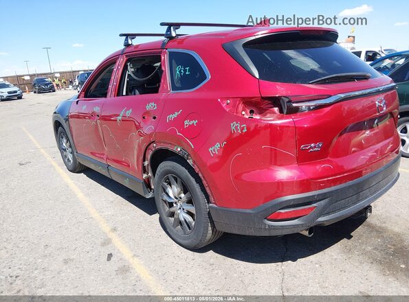 JM3TCBCY8G0109924 2016 MAZDA CX-9 Красный Задняя левая четверть