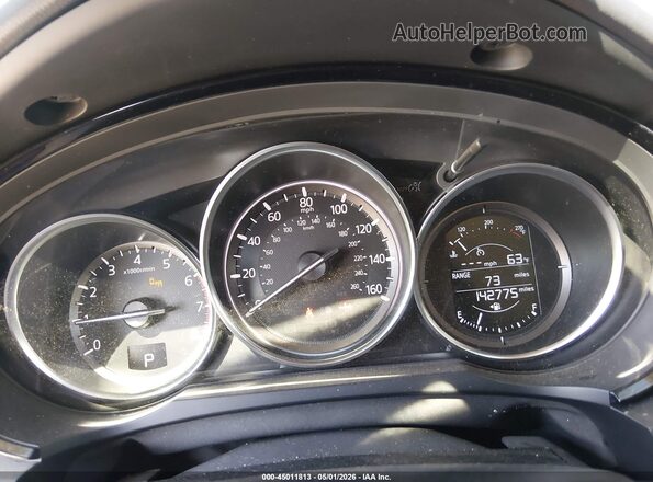 JM3TCBCY8G0109924 2016 MAZDA CX-9 Красный Вид задних сидений