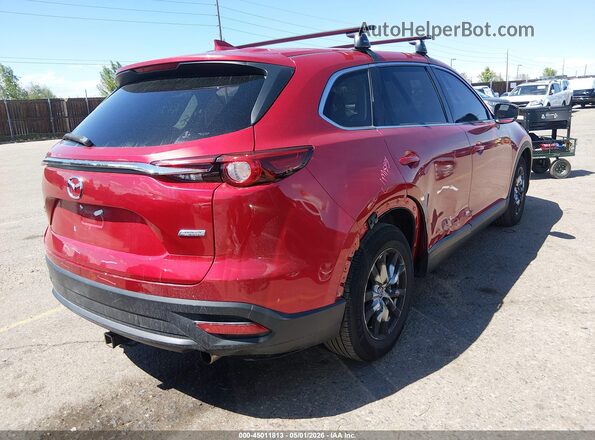 JM3TCBCY8G0109924 2016 MAZDA CX-9 Красный Задняя правая четверть