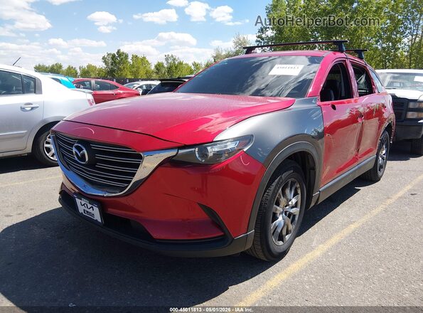 JM3TCBCY8G0109924 2016 MAZDA CX-9 Красный Передняя левая четверть