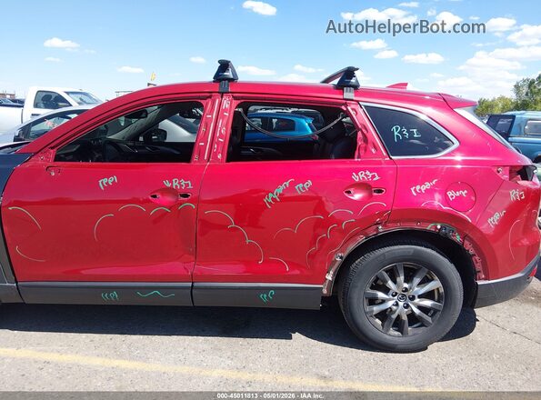 JM3TCBCY8G0109924 2016 MAZDA CX-9 Красный Вид спереди