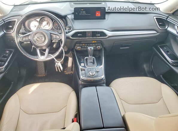 JM3TCBCY8N0628498 2022 MAZDA CX-9 White Widok deski rozdzielczej