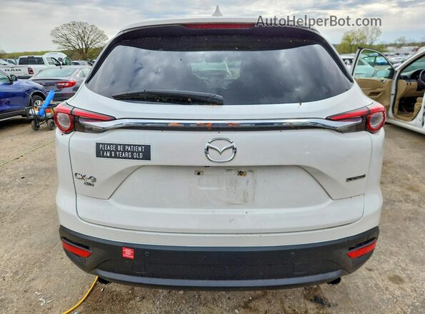 JM3TCBCY9L0401348 2020 MAZDA CX-9 White Widok z tyłu
