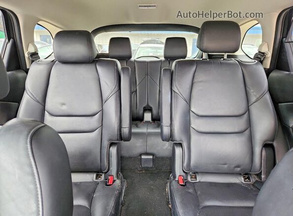 JM3TCBCY9L0401348 2020 MAZDA CX-9 White Widok tylnych siedzeń