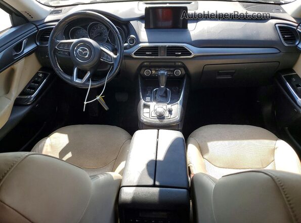 JM3TCBCYXG0115143 2016 MAZDA CX-9 Черный Вид панели приборов