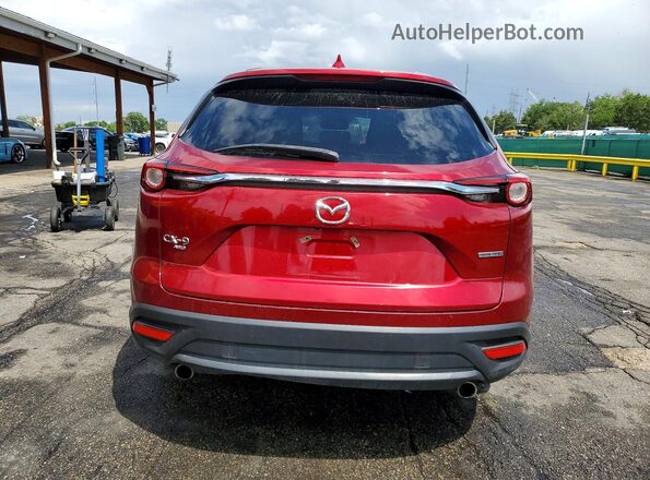 JM3TCBCYXN0603005 2022 MAZDA CX-9 Burgundy Widok z tyłu