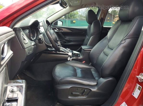 JM3TCBCYXN0603005 2022 MAZDA CX-9 Burgundy Widok wnętrza z przodu