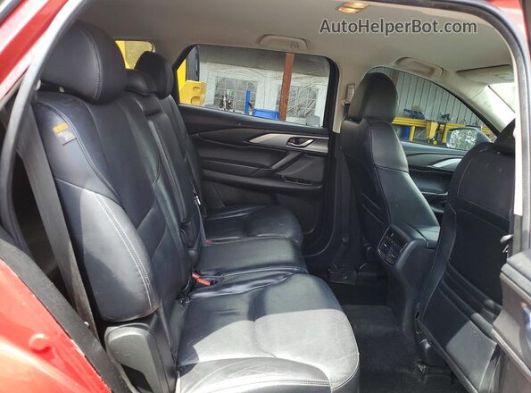 JM3TCBCYXN0603005 2022 MAZDA CX-9 Burgundy Widok tylnych siedzeń
