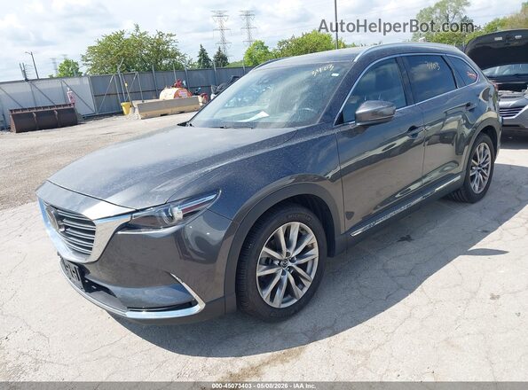 JM3TCBDY0G0118664 2016 MAZDA CX-9 Gray წინა მარცხენა ხედი სამი მეოთხედიდან