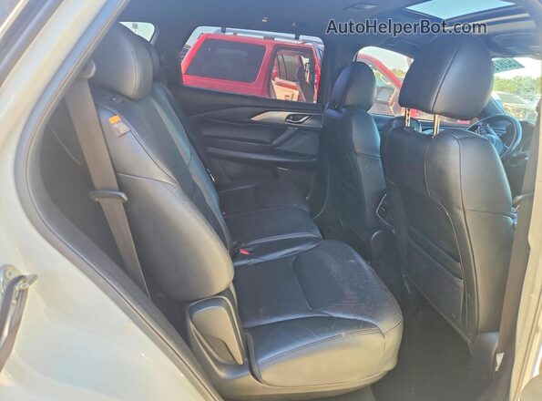 JM3TCBDY0H0138804 2017 MAZDA CX-9 White Rear seats view